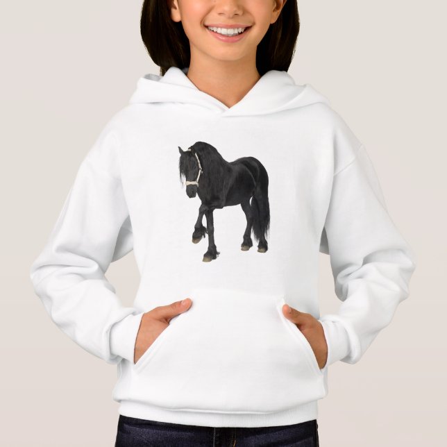 Cheval friésien (Devant)