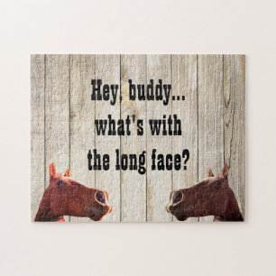 Cheval Humour Jigsaw Puzzle