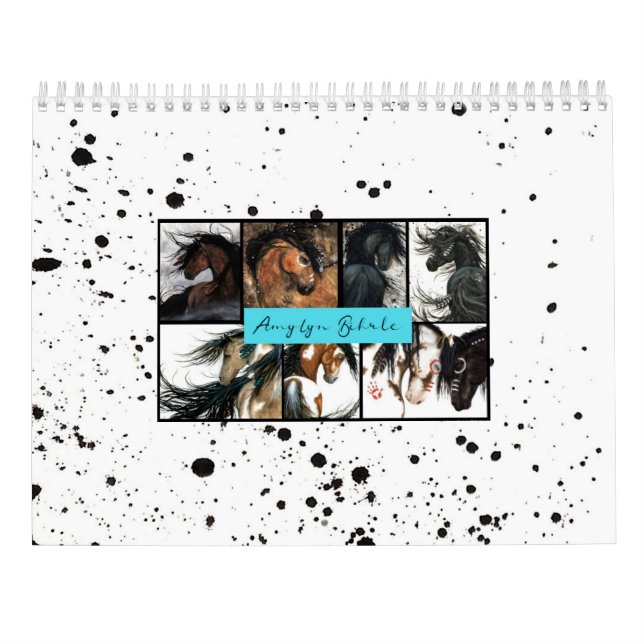 Cheval Majestic Par Bihrle Calendrier (Dos)