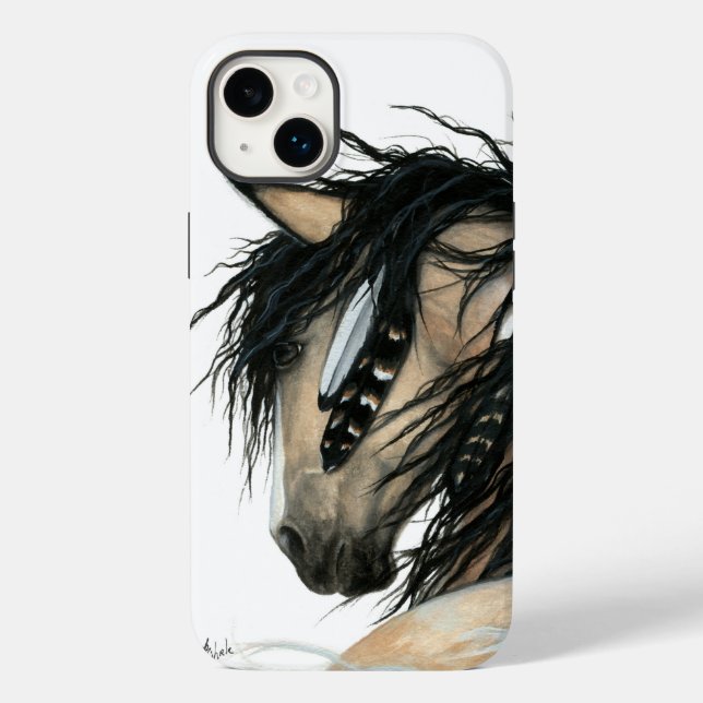 Cheval Majestic par Bihrle coque iphone (Verso)