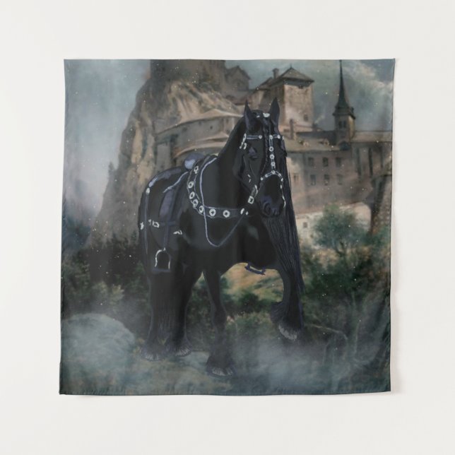 Cheval Médiéval - Tapisserie (Devant)