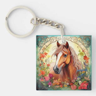 Cheval mignon et Fleur sauvage