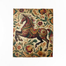 Cheval Moyen Style Tapisserie
