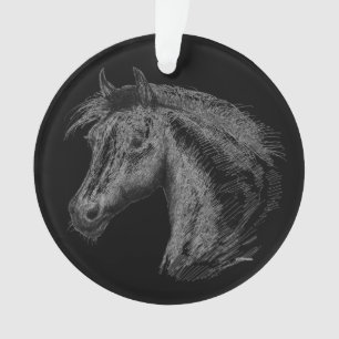 Cheval : Noir