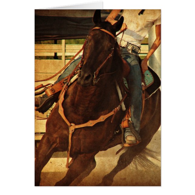 Cheval occidental de rotation (Devant)