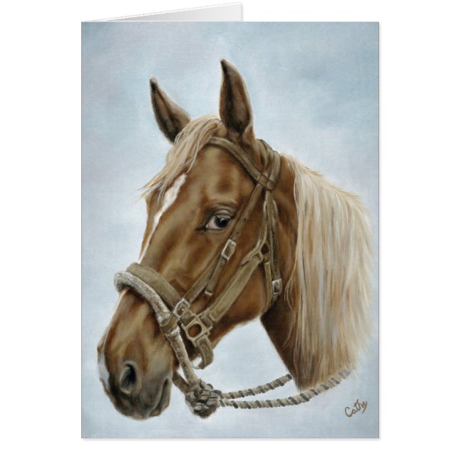Cheval occidental de travail (Devant)