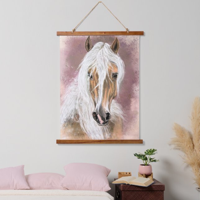 Cheval Palomino Suspendu Tapisserie (Chambre à coucher)