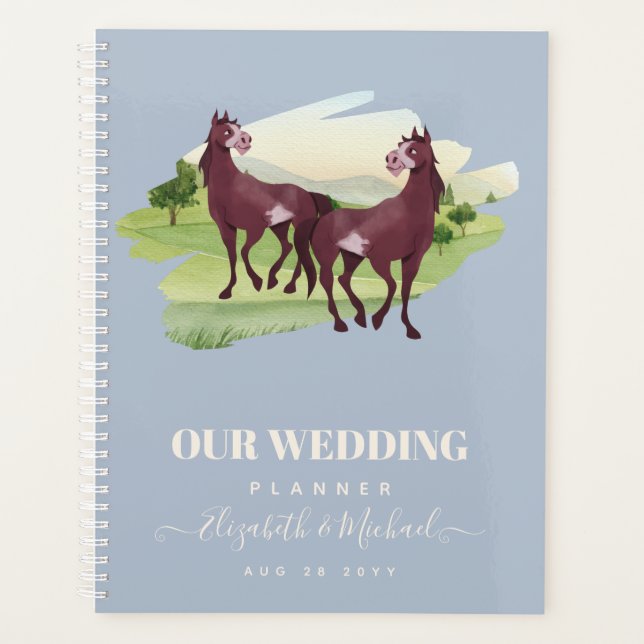 Cheval Pays Thématique Western Rustic Mariage (Devant)