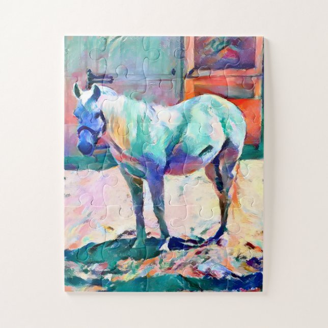 Cheval Puzzle pour enfants (Vertical)