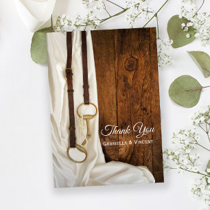 Cheval satiné blanc Bit Mariage occidental Merci