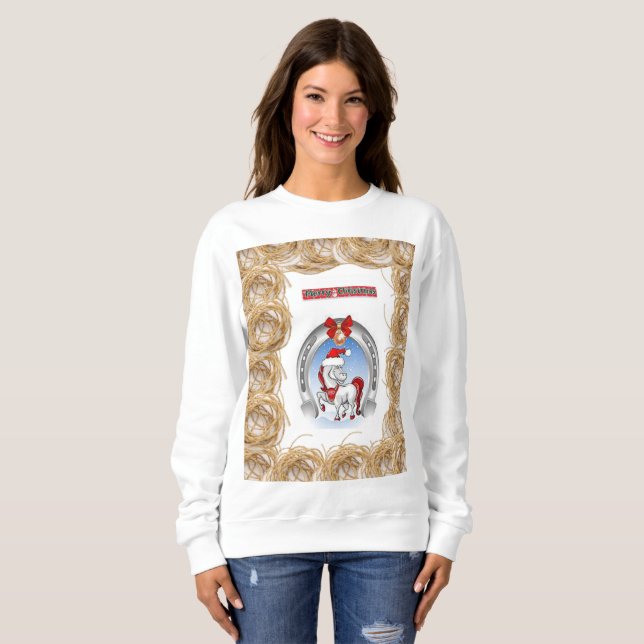 Cheval sweatshirt (Devant entier)