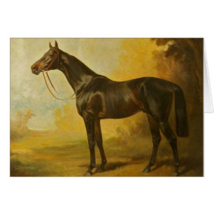 Cheval vintage de pur sang