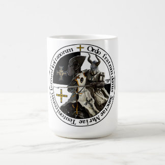 Chevalier allemand avec une tasse de Lanze