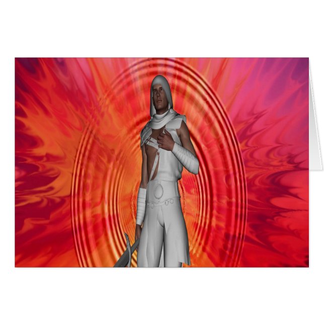 Chevalier blanc (Devant horizontal)