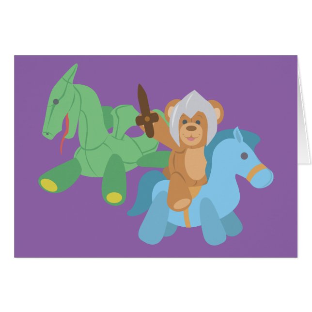 Chevalier de l'ours Teddy (Devant horizontal)