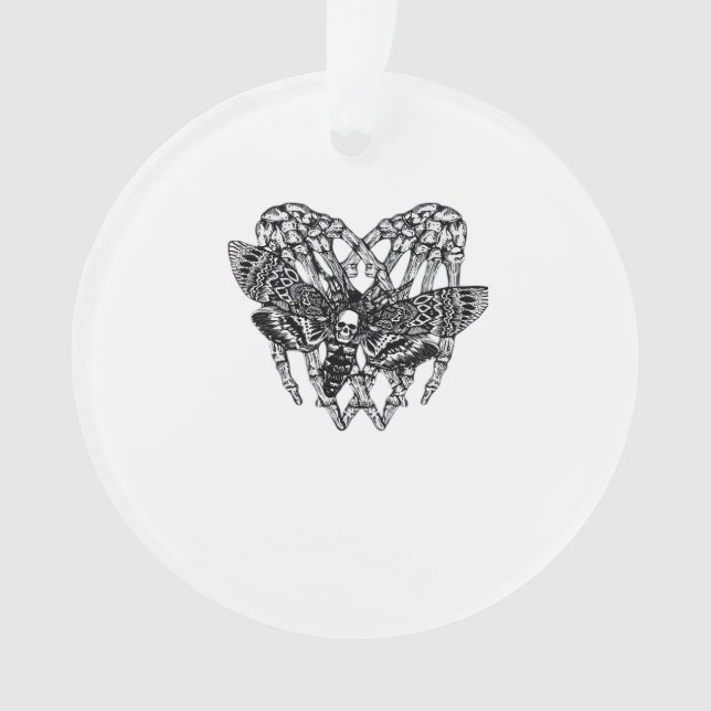 Chevalier de mort Moth Classic - Squelette Coeur m (devant)