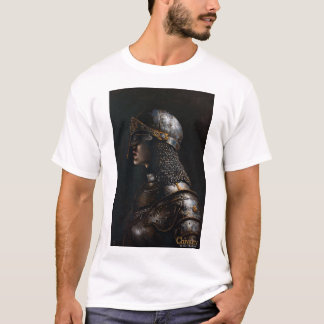 Chevalier médiéval chevalier dans l'ombre T-shirt