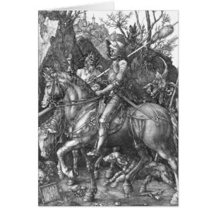 Chevalier, mort et le diable, 1513 (gravure)