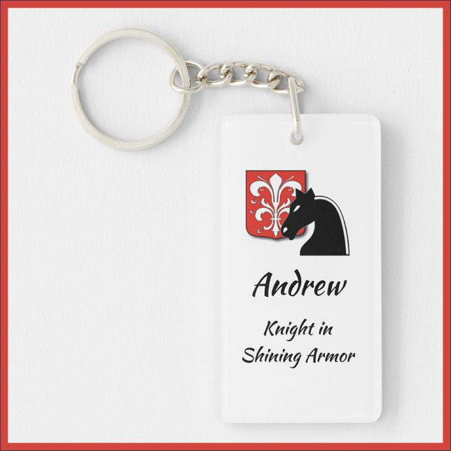 Chevalier romantique en armure brillante (Bookmark my store! https://www.zazzle.com/store/capricepetit)