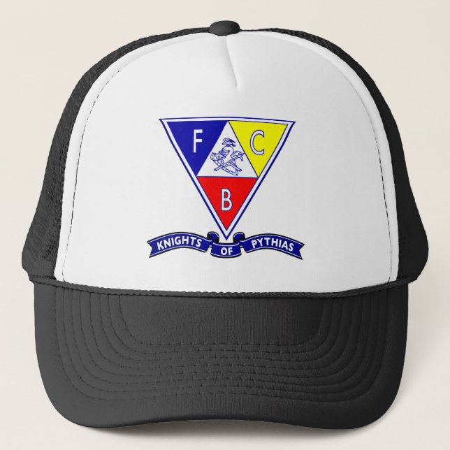 Chevaliers de casquette de bannière de Pythias (Devant)