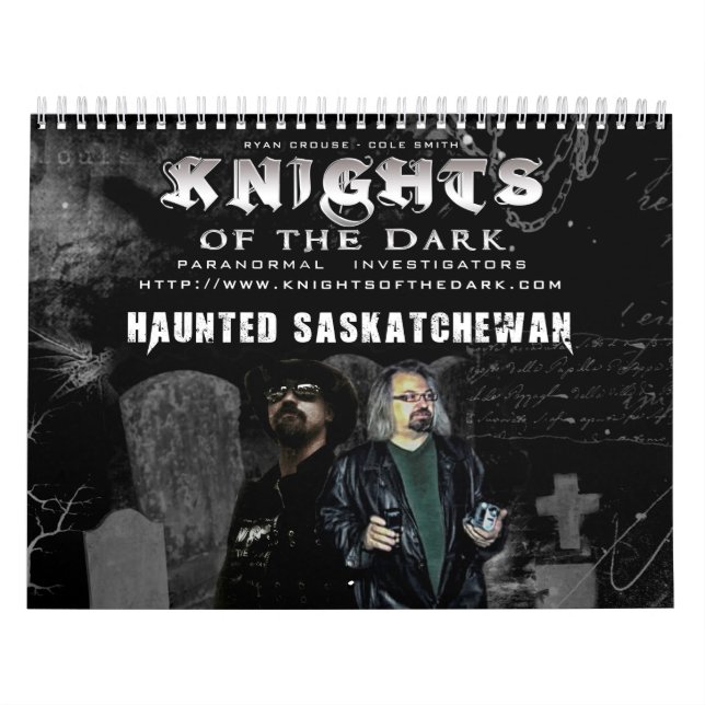 CHEVALIERS du calendrier de Saskatchewan hanté par (Protection)