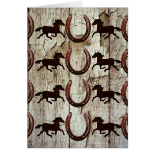 Chevaliers en fer à cheval sur la grange Bois Cowb