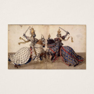 Chevaliers joutant