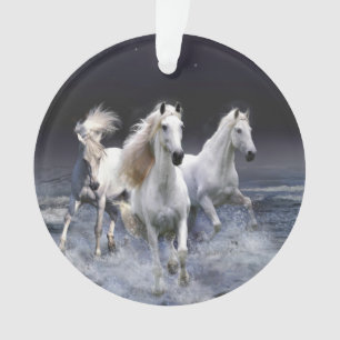 Chevaux à lancer l'oreiller