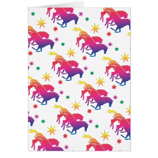 Chevaux arc-en-ciel (Devant)