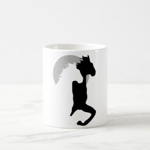 chevaux courant ensemble tasse mug
