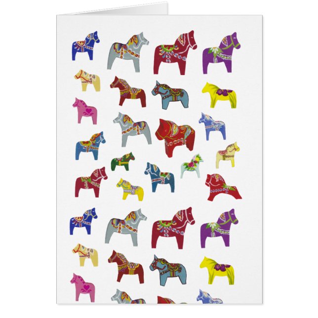 Chevaux de Dala vierge à l'intérieur (Devant)