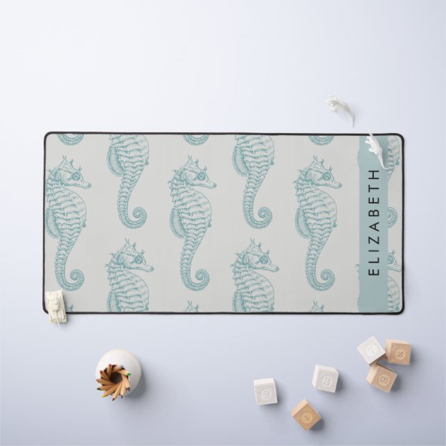 Chevaux de mer tropicaux, Motif hippocampe, Votre  (Tableau pour enfants)