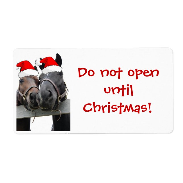 Chevaux de Noël (Devant)