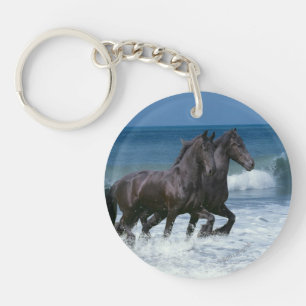 Chevaux d'imaginaire : Frisons et mer