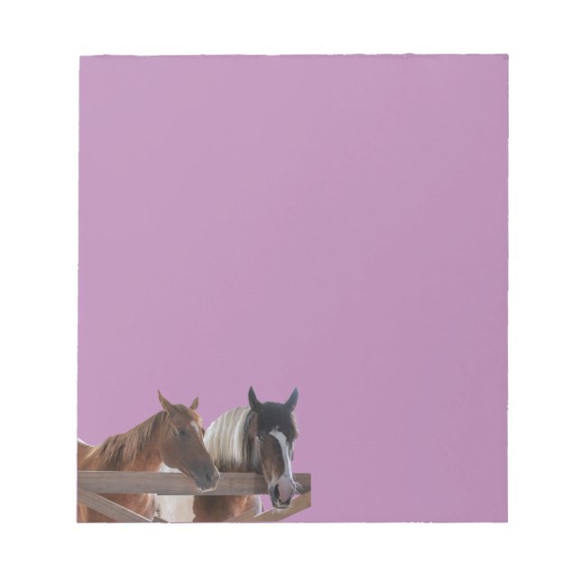 Chevaux du Bloc-notes (Devant)