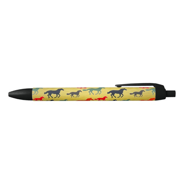 Chevaux écrivant le stylo (Haut)