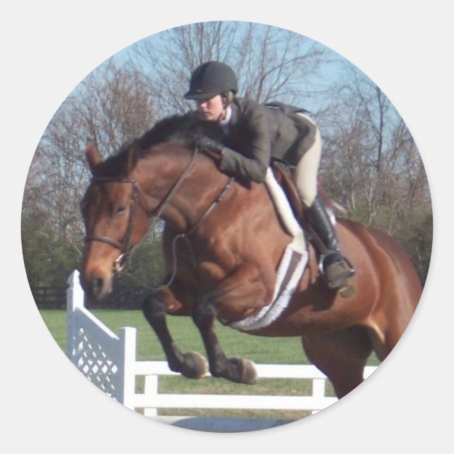 Chevaux et montrer Stickers Stickers (Devant)