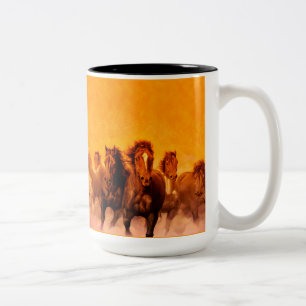 Chevaux - Mug à café, à thé