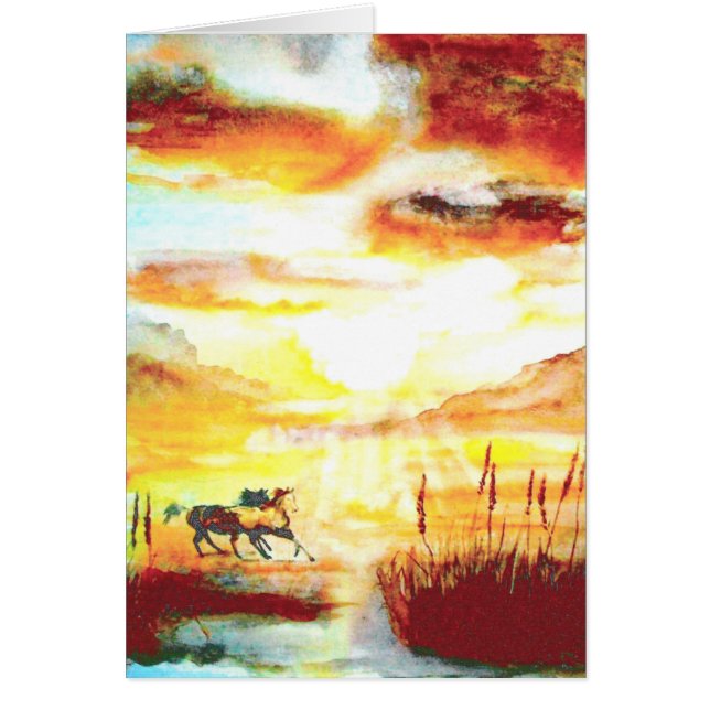 Chevaux sauvages (Devant)