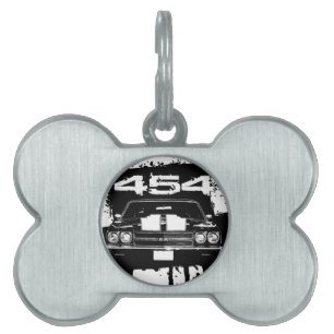 Chevelle 454 pet name tag