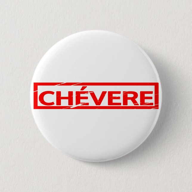 Chévere Stamp 2 Inch Round Button (Front)