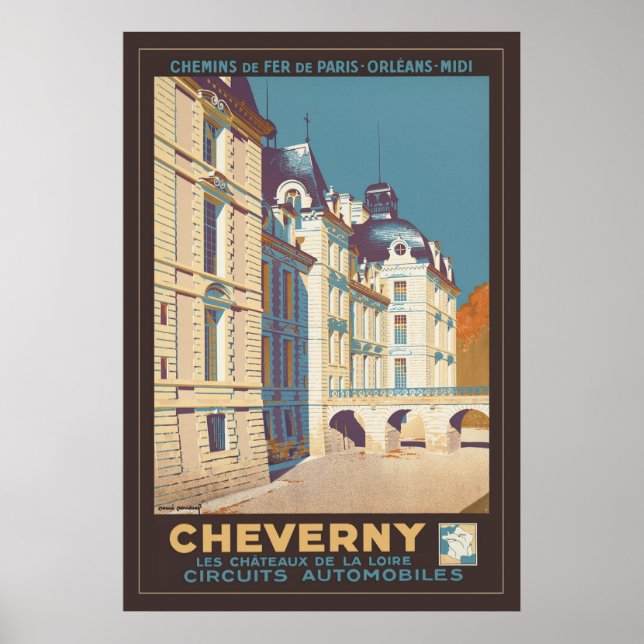 Cheverny Poster (Front)
