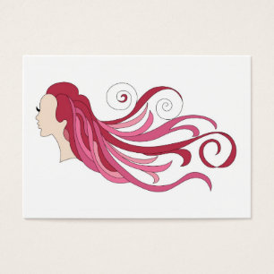 Cheveux colorés