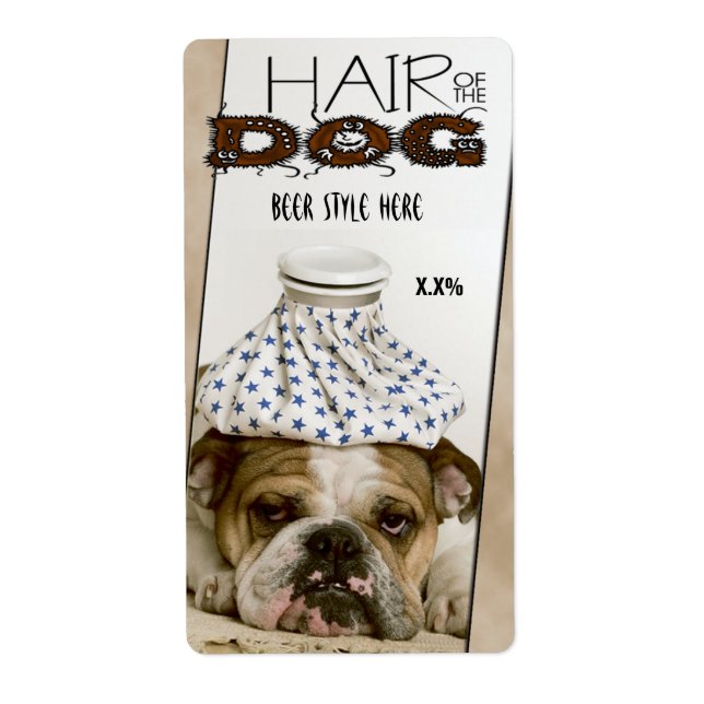 Cheveux de la bière de chien (Devant)