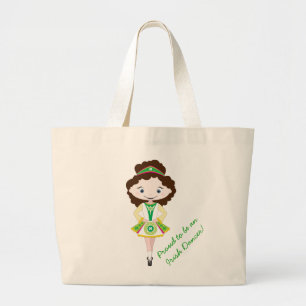 Cheveux irlandais de brun de sac de chaussure de