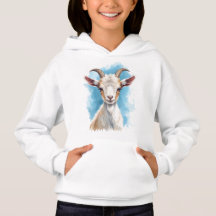 Chèvre de bébé souriant