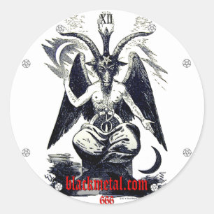 Chèvre de Mendes Sticker rond