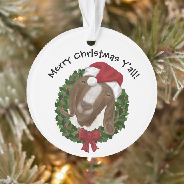 Chèvre de Noël du charme du Sud (Arbre)