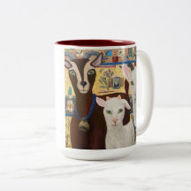Chèvre Gothic Mug - chèvres amusantes avec chaque 