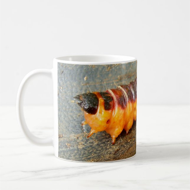 Chèvre Moth Caterpillar Bug Mug (Gauche)